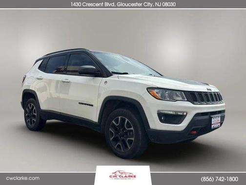 White 2019 Jeep Compass Trailhawk