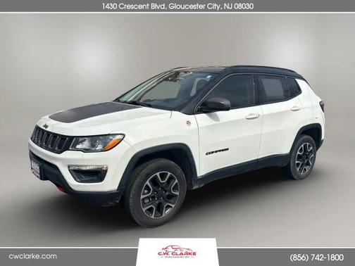 White 2019 Jeep Compass Trailhawk
