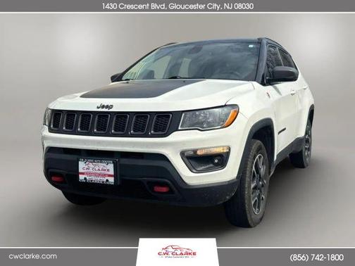 White 2019 Jeep Compass Trailhawk