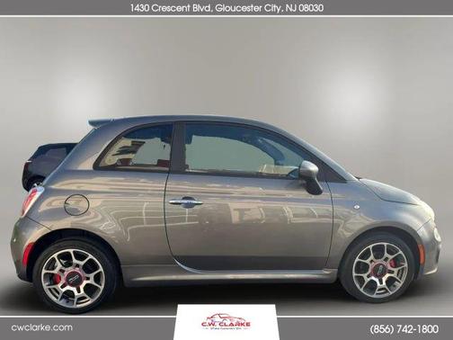 Gray 2012 FIAT 500 Sport