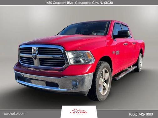 Red 2013 RAM 1500 SLT