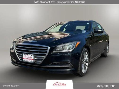 Caspian Black 2015 Hyundai Genesis 3.8