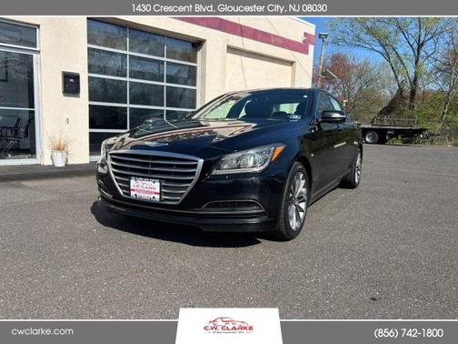 Caspian Black 2015 Hyundai Genesis 3.8