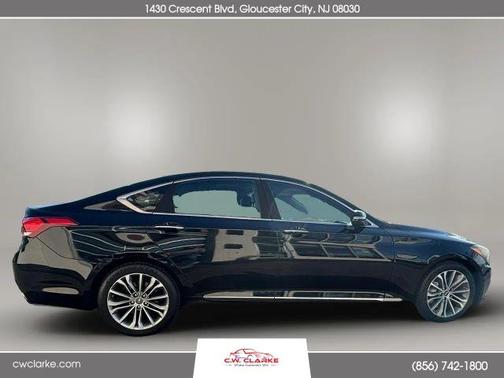 Caspian Black 2015 Hyundai Genesis 3.8