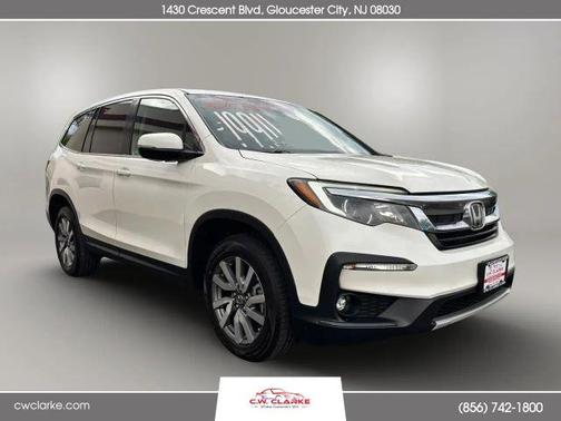 White 2019 Honda Pilot EX-L
