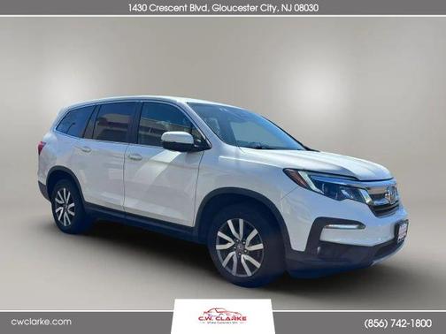 White 2019 Honda Pilot EX-L