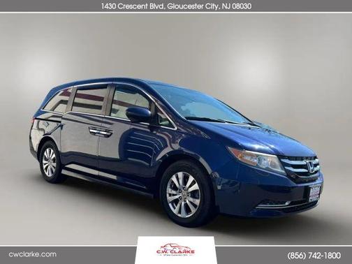 Blue 2014 Honda Odyssey EX