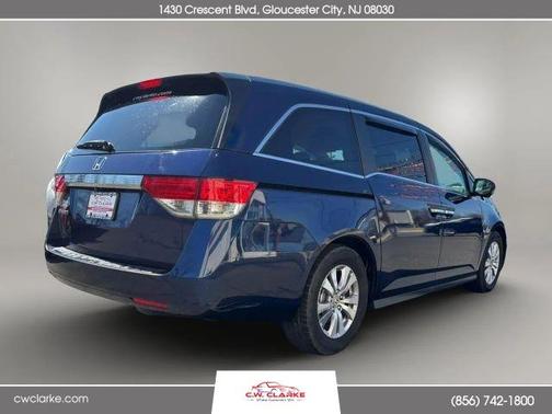 Blue 2014 Honda Odyssey EX