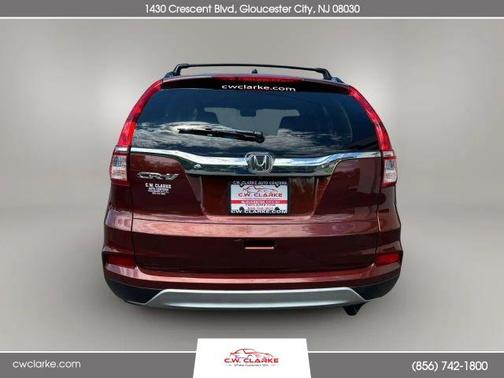 Burgundy 2015 Honda CR-V EX