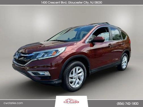 Burgundy 2015 Honda CR-V EX