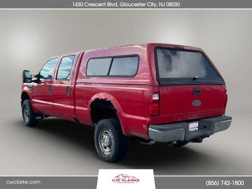 Red 2009 Ford F-250 XL
