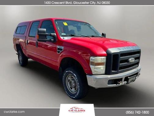 Red 2009 Ford F-250 XL