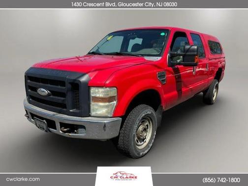 Red 2009 Ford F-250 XL