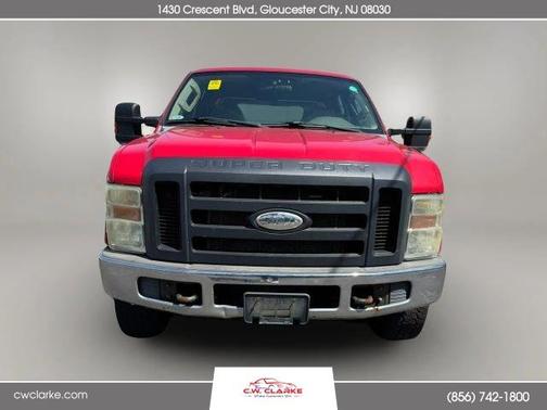 Red 2009 Ford F-250 XL