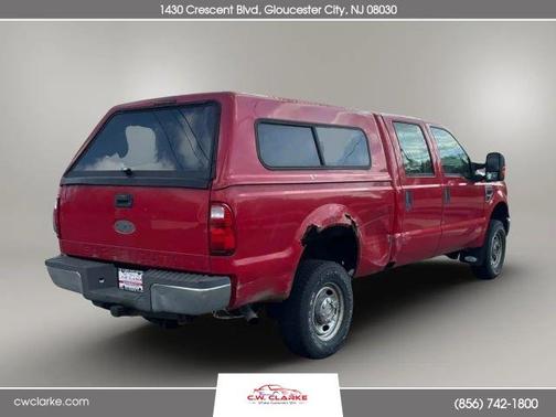 Red 2009 Ford F-250 XL