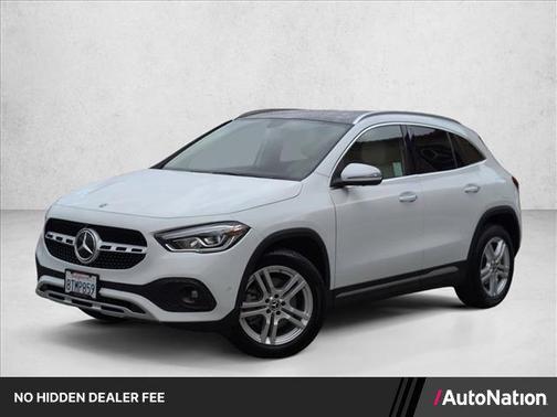 Digital White Metallic 2021 Mercedes-Benz GLA 250 Base 4MATIC