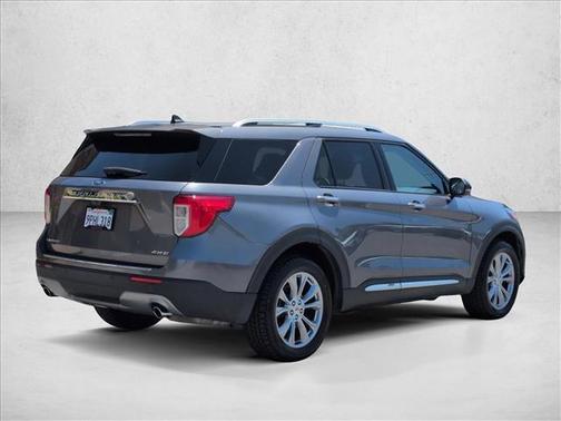 Stone Gray Metallic 2021 Ford Explorer Limited