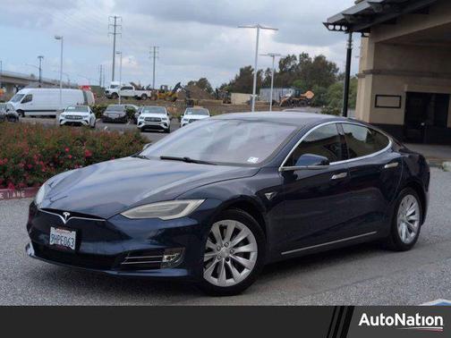 Deep Blue Metallic 2018 Tesla Model S 75D