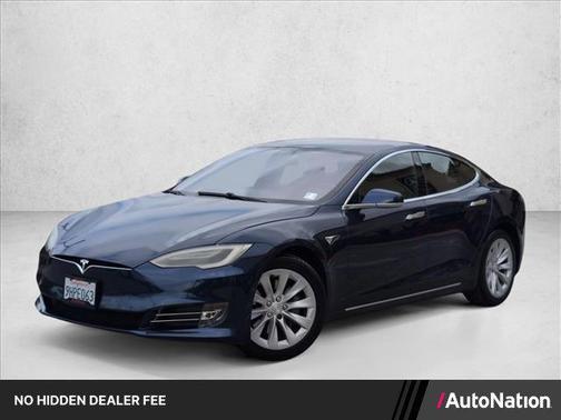 Deep Blue Metallic 2018 Tesla Model S 75D