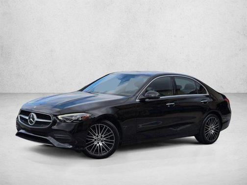 Black 2023 Mercedes-Benz C-Class Sedan