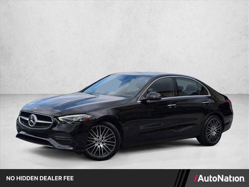 Black 2023 Mercedes-Benz C-Class Sedan