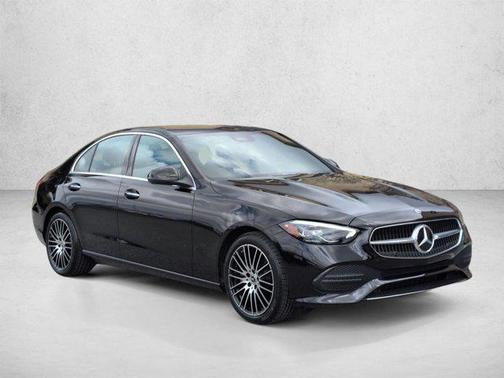 Black 2023 Mercedes-Benz C-Class Sedan