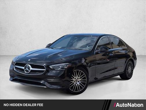 Black 2022 Mercedes-Benz C-Class C 300 4MATIC