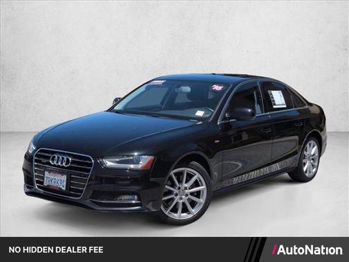 Black 2016 Audi A4 2.0T Premium Plus