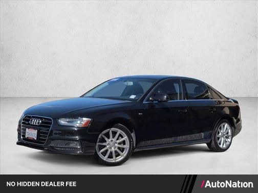 Black 2016 Audi A4 2.0T Premium Plus