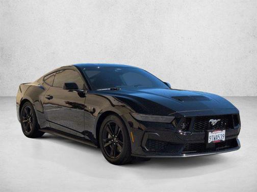 Shadow Black 2025 Ford Mustang GT