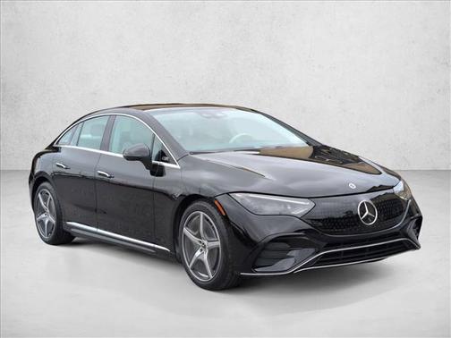 Black 2023 Mercedes-Benz EQE 350 4MATIC+