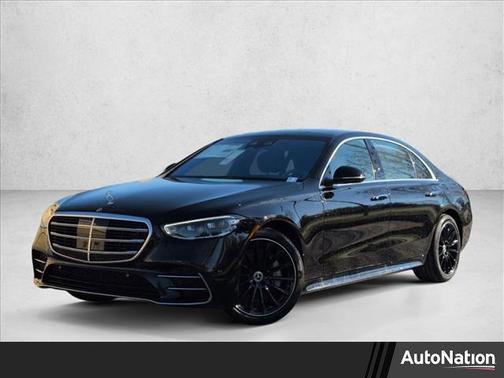 Black 2026 Mercedes-Benz S-Class 4MATIC