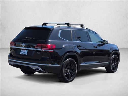Deep Black Pearl 2018 Volkswagen Atlas 3.6L SEL Premium
