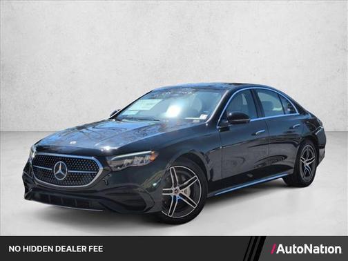 Black 2025 Mercedes-Benz E-Class E 350