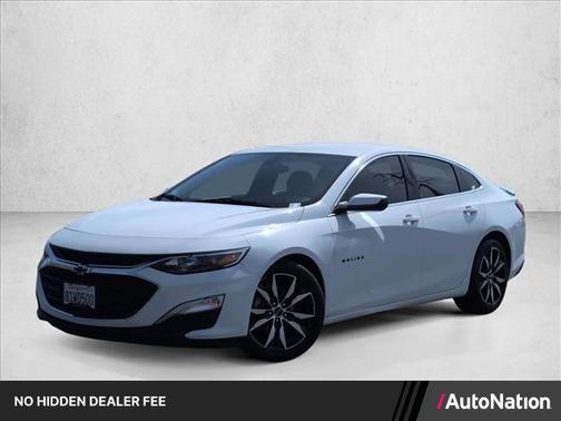 Summit White 2020 Chevrolet Malibu FWD RS