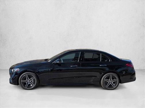 Black 2025 Mercedes-Benz C-Class C 300