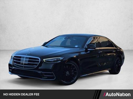 Obsidian Black Metallic 2026 Mercedes-Benz S-Class 4MATIC