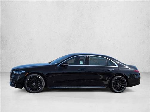 Obsidian Black Metallic 2026 Mercedes-Benz S-Class 4MATIC