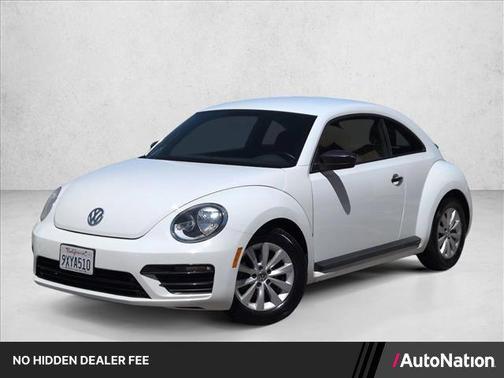 White Silver Metallic 2017 Volkswagen Beetle 1.8T