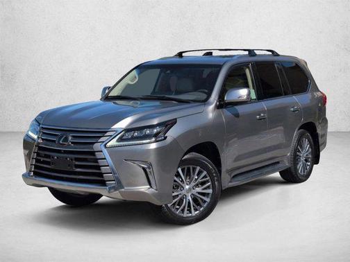 Silver/Gray 2021 Lexus LX 570 Base