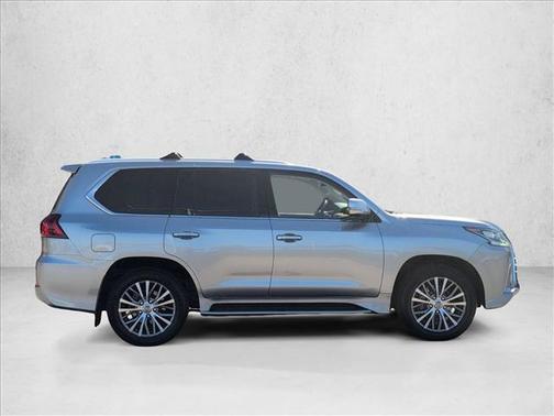 Silver/Gray 2021 Lexus LX 570 Base
