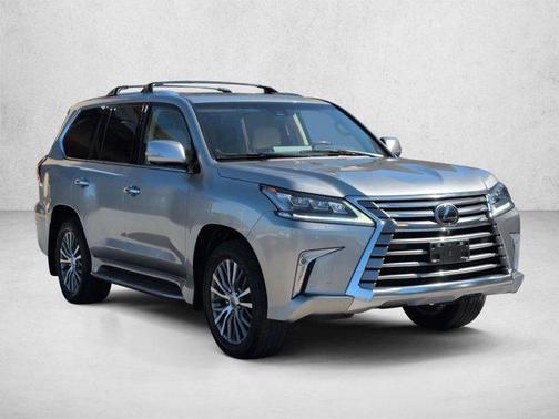 Silver/Gray 2021 Lexus LX 570 Base