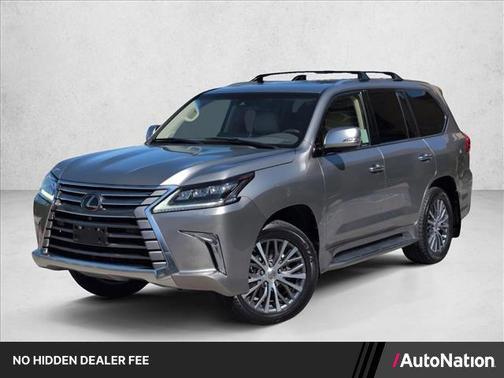 Silver/Gray 2021 Lexus LX 570 Base