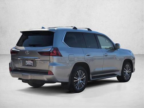 Silver/Gray 2021 Lexus LX 570 Base