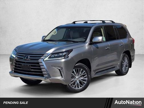 Silver/Gray 2021 Lexus LX 570 Base
