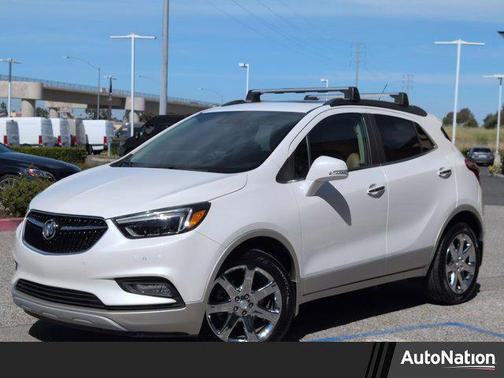 White Frost Tricoat 2019 Buick Encore Essence