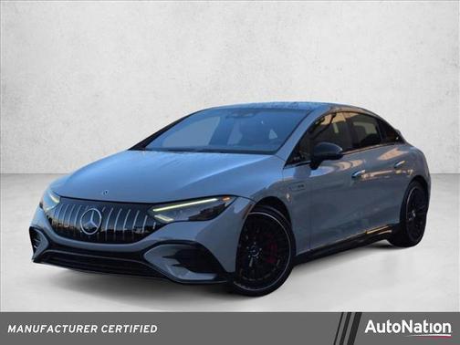 Gray 2023 Mercedes-Benz AMG EQE 4MATIC+
