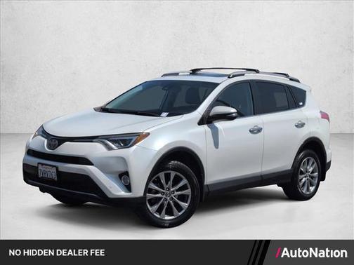 Blizzard Pearl 2017 Toyota RAV4 Limited