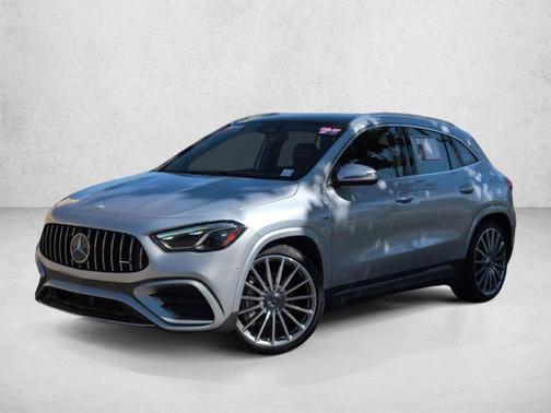 Cirrus Silver Metallic 2025 Mercedes-Benz AMG GLA 35 4MATIC