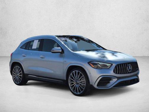 Cirrus Silver Metallic 2025 Mercedes-Benz AMG GLA 35 4MATIC
